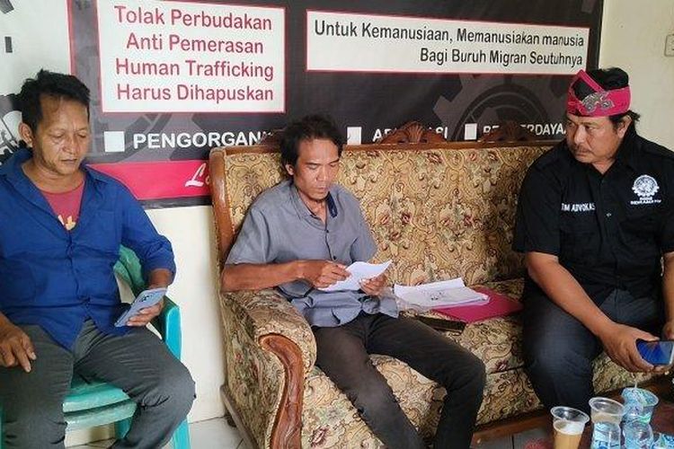 Ketua SBMI Cabang Indramayu, Akhmad Zaenuri, Selasa (13/12/2022). 