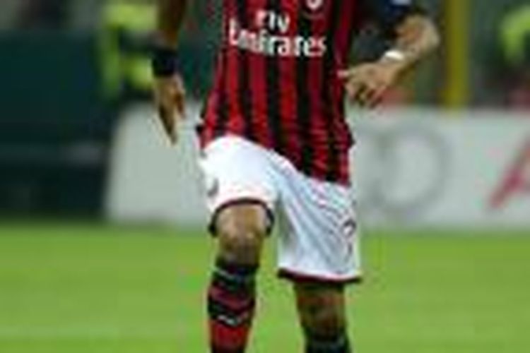 Penyerang AC Milan Robinho.