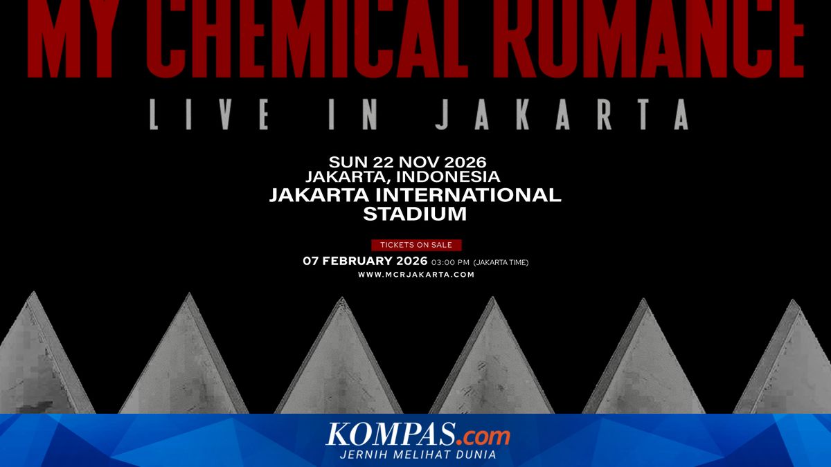 Kapan Tiket Konser My Chemical Romance di Jakarta Dijual? ~AM

Klik untuk baca: