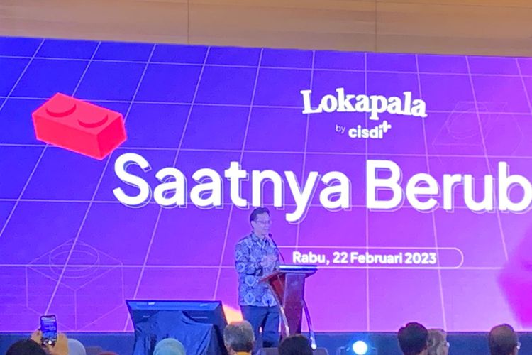 Menteri Kesehatan Budi Gunadi Sadikin menyampaikan langkah pemerintah mentransformasi sistem kesehatan di Hotel JS Luwansa, Kuningan, Jakarta Selatan, Rabu (22/2/2023). 