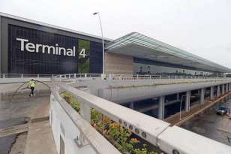 Eksterior Terminal 4 Bandara Changi