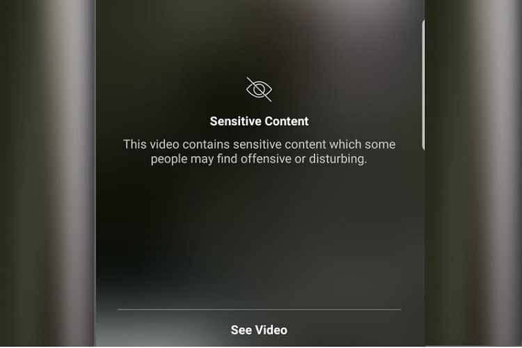 Fitur Screen Sensitivity Instagram yang akan menyensor gambar sensitif