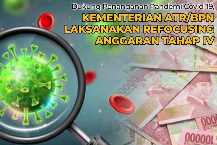 Refocusing anggaran Kementerian ATR/BPN Tahap IV 