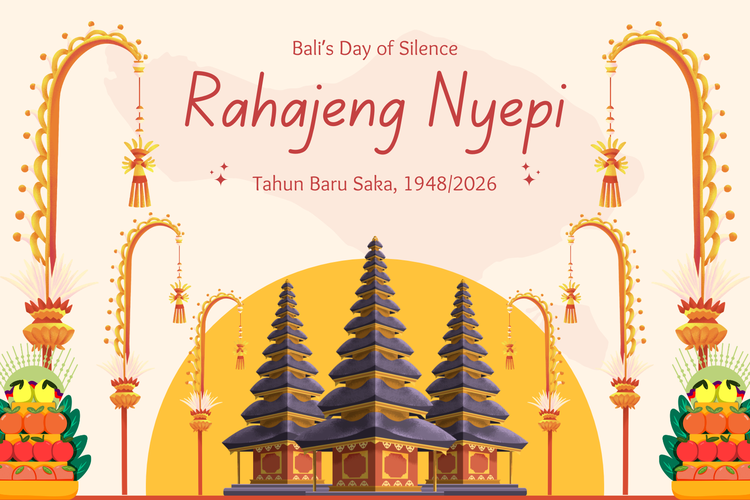 40 Ucapan Nyepi 2026 Penuh Makna, Cocok Dibagikan ke Keluarga dan Teman