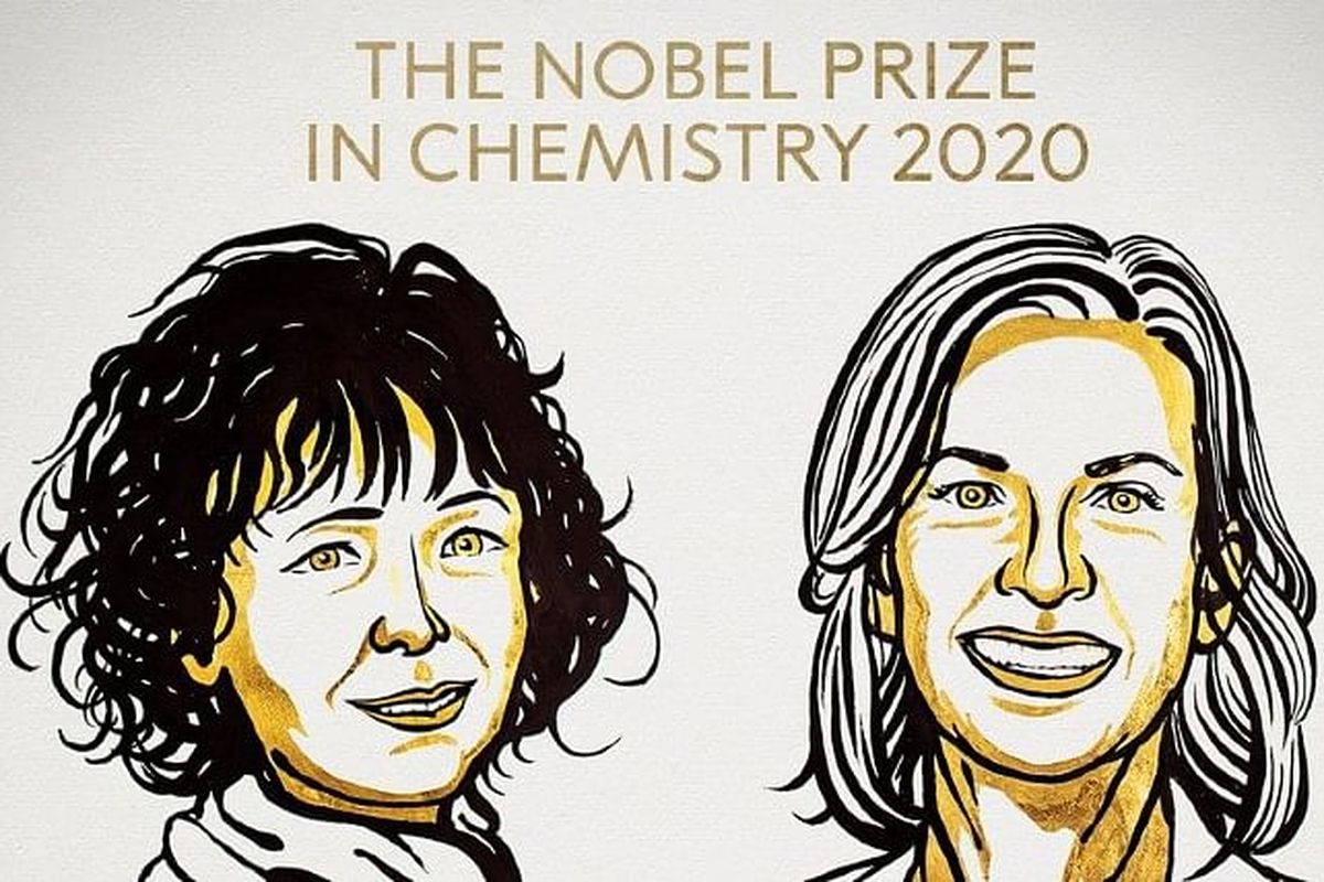 Kedua pemenang Hadiah Nobel Kimia 2020