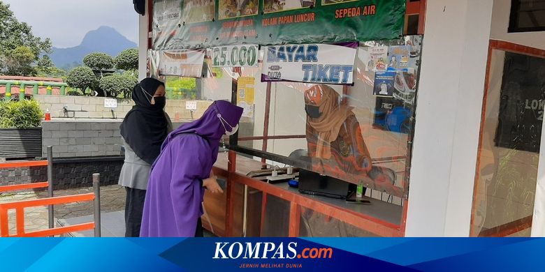 Hari Pertama Pembukaan Lokawisata Baturraden, Wisatawan Luar Kota Gigit Jari Tak Boleh Masuk - Vimarsana News