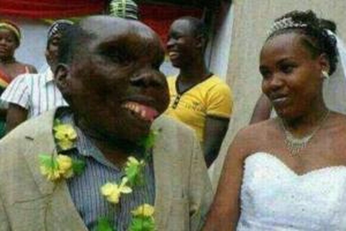 Pasangan Baguma dan Namanda dari Uganda akhirnya menikah dan dikaruniai enam orang anak.