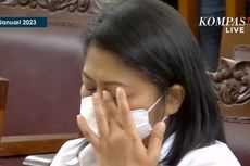 Putri Candrawathi Pejamkan Mata Saat Jaksa Tuntut 8 Tahun Penjara, Sekuat Tenaga Tahan Tangis