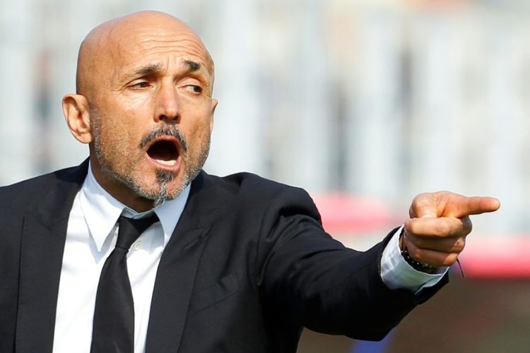 Pelatih Inter Milan, Luciano Spalletti. 