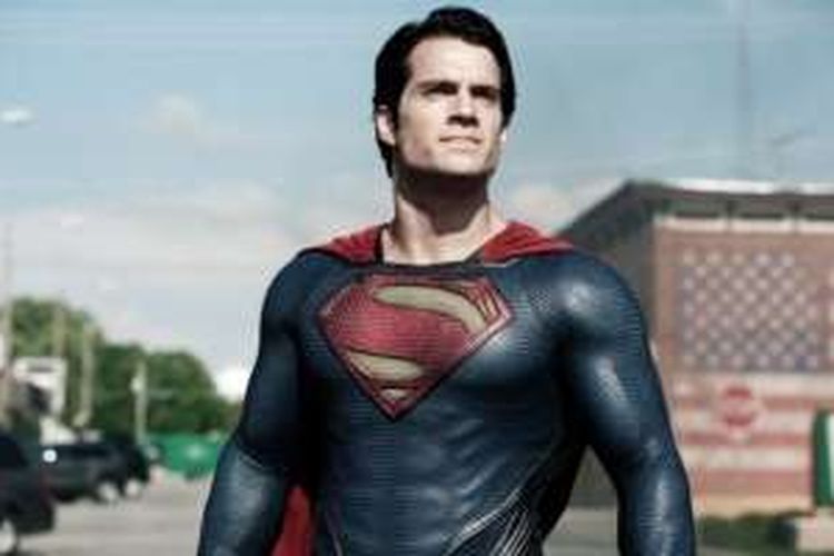 Henry Cavill sebagai Superman dalam Man of Steel