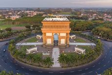 Simpang Gumul Kediri, Serasa Sedang Ada di Paris