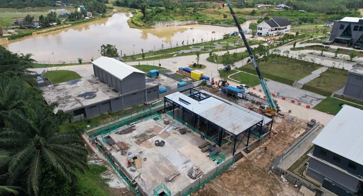 Proyek Strategis Instalasi Pengolahan Air IKN Tembus 86 Persen