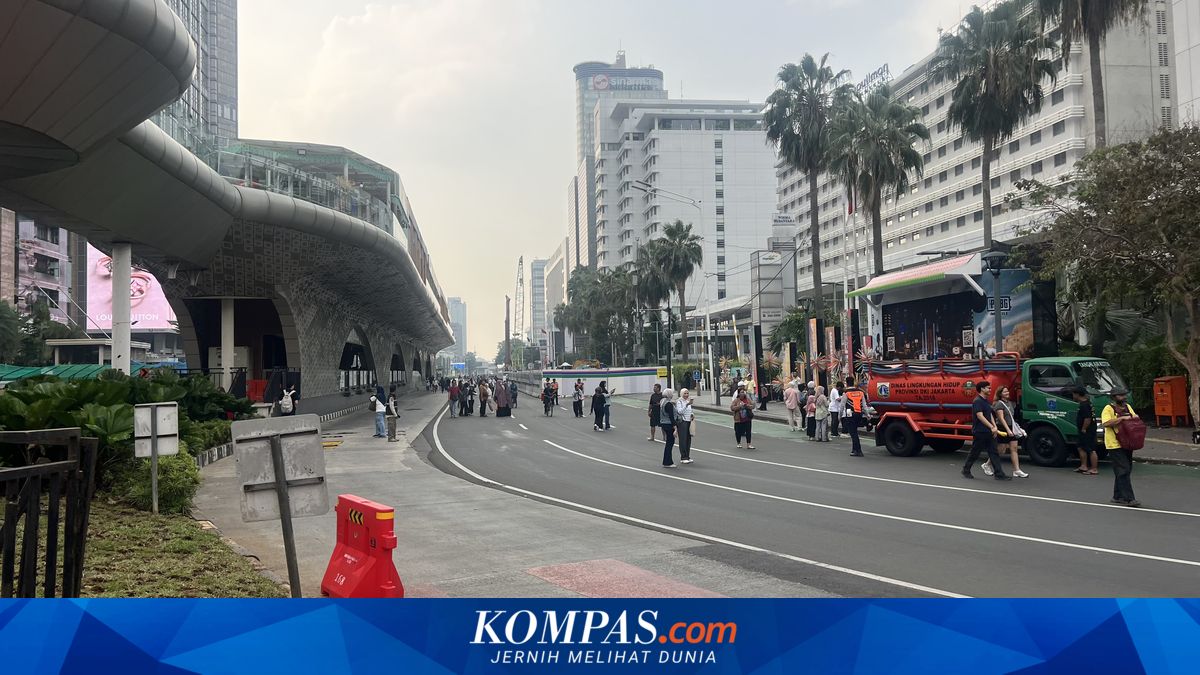 Jelang Puncak Perayaan HUT ke-499 Jakarta, Jalan Sudirman-Thamrin Ditutup