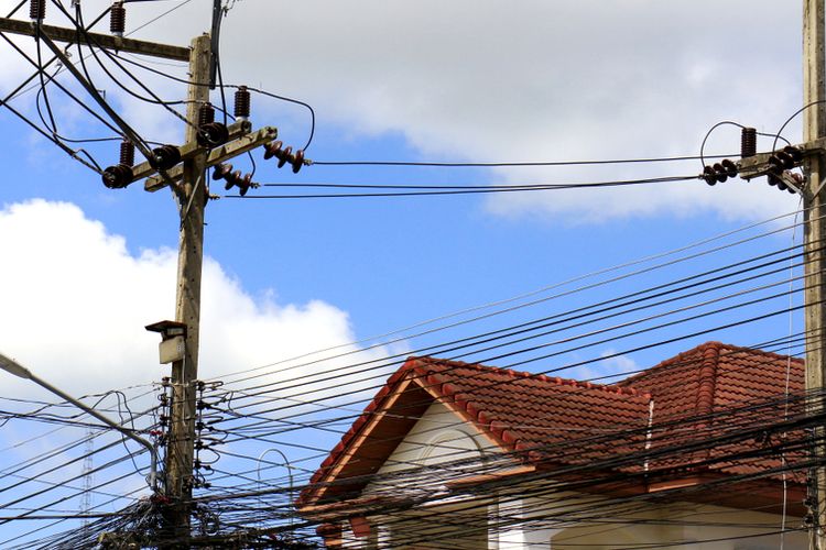 Tiang Listrik di Depan Rumah Tak Bagus Menurut Feng Shui, Mengapa? Halaman  all - Kompas.com