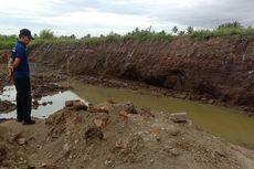 Ribuan Pecahan Batu Bata Kuno Ditemukan di Areal Tambang Galian C Banyuwangi