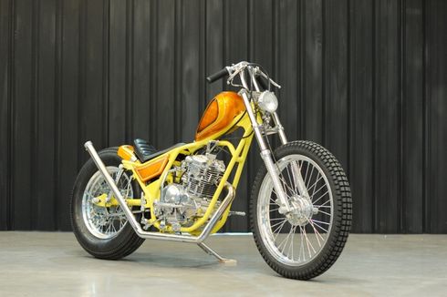 Yamaha Scorpio Beraliran Samurai Chopper