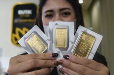 Harga Emas Antam Turun Rp 17.000 Per Gram Selama Sepekan 
