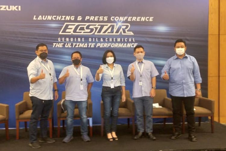 Suzuki meluncurkan pelumas mesin resmi Ecstar untuk sepeda motor dan mesin tempel kapal