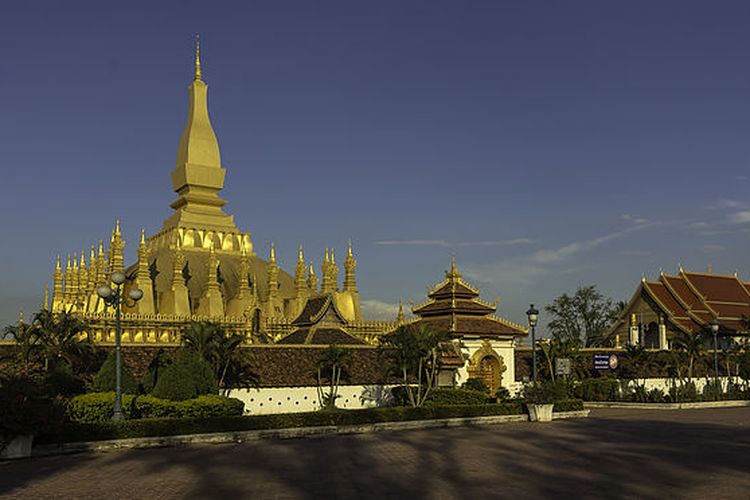 Pha That Luang di Laos 
