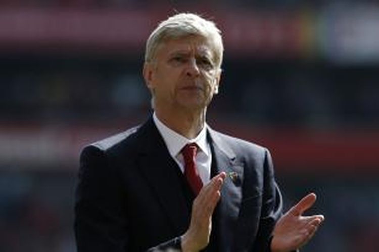 Manajer Arsenal, Arsene Wenger.