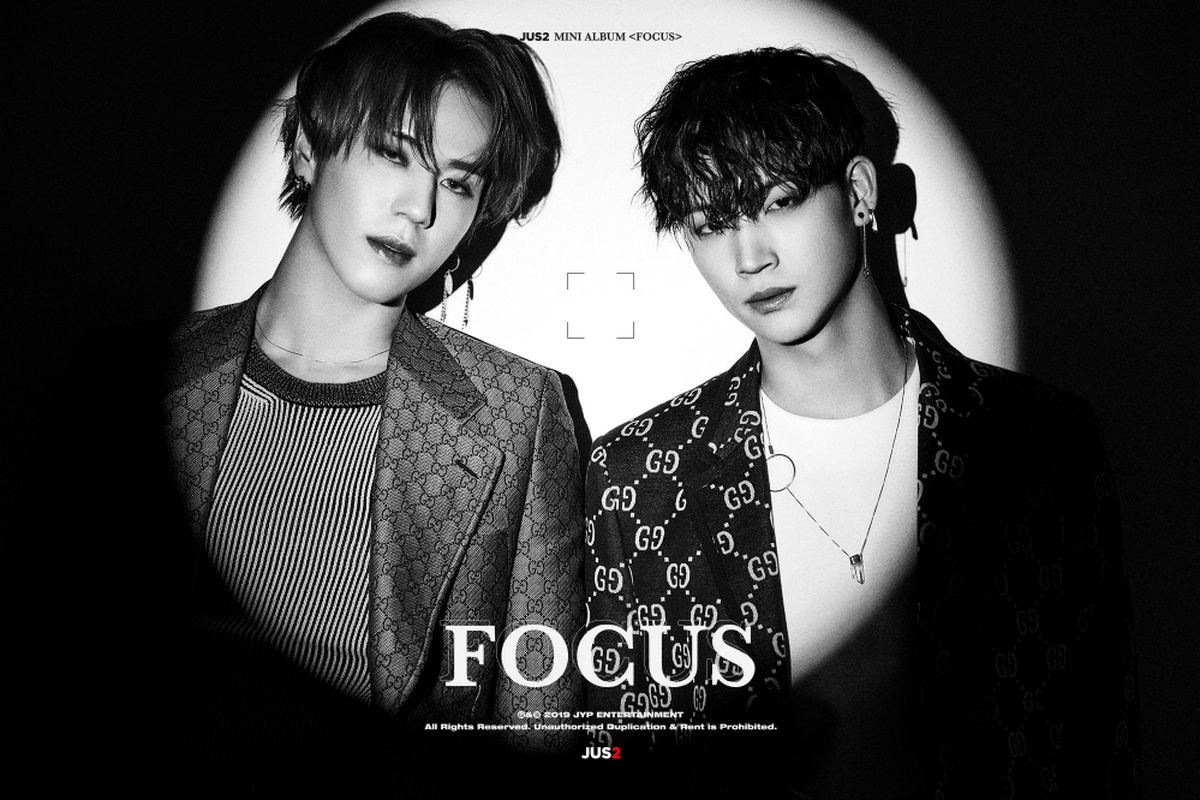 JB dan Yugyeom, dua member yang tergabung dalam subunit GOT7 yang baru.