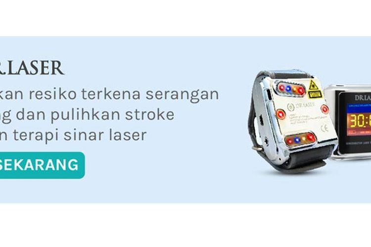 Dr.Laser dapat membantu meningkatkan kualitas darah.