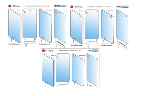 LG Patenkan Wajah Smartphone Masa Depan