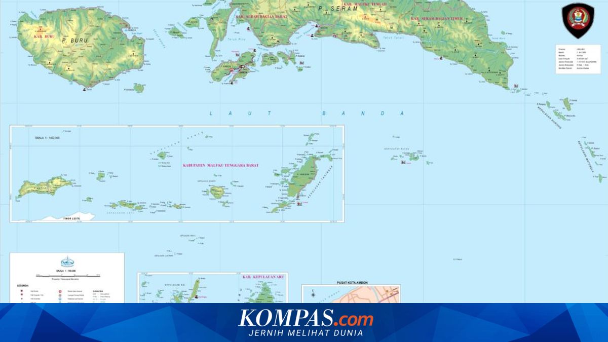 Daftar Kabupaten dan Kota di Provinsi Maluku