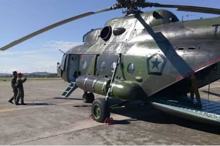 Helikopter MI-17 milik TNI AD