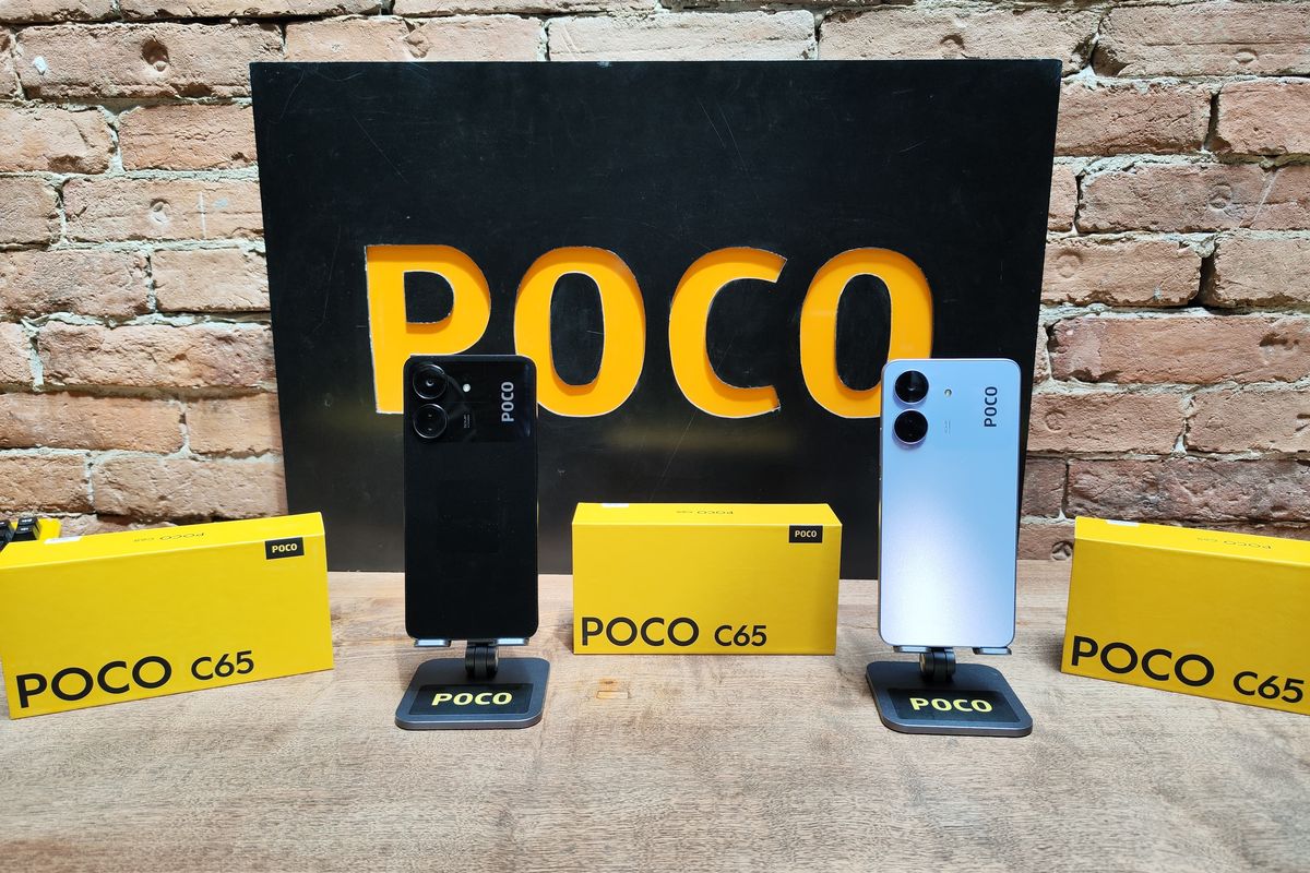 Poco resmi memperkenalkan smartphone entry-level terbarunya yang bernama Poco C65 ke Indonesia pada Kamis (4/1/2024)