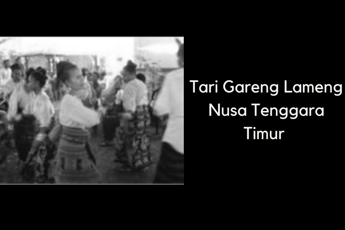 Ilustrasi tari Gareng Lameng 
