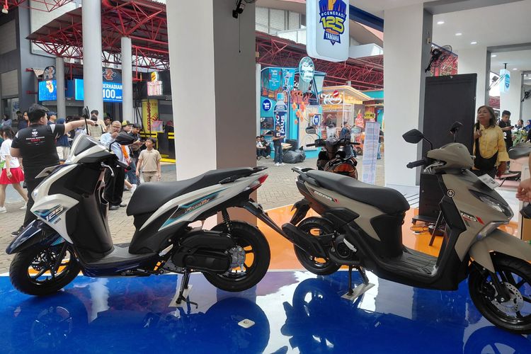 Ilustrasi booth Yamaha di PRJ 2025