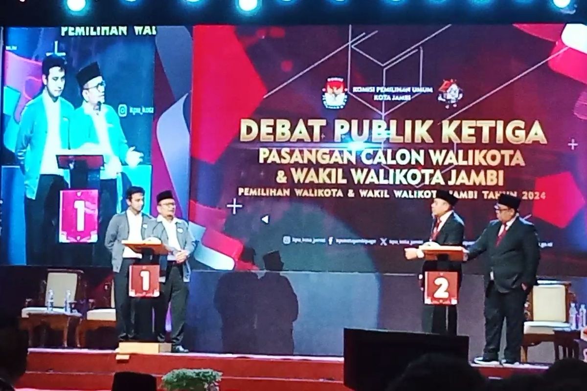 Debat Pilkada Jambi, Maulana dan Rahman Bentrok Soal Solusi Pendidikan dan Praktik Titip Siswa