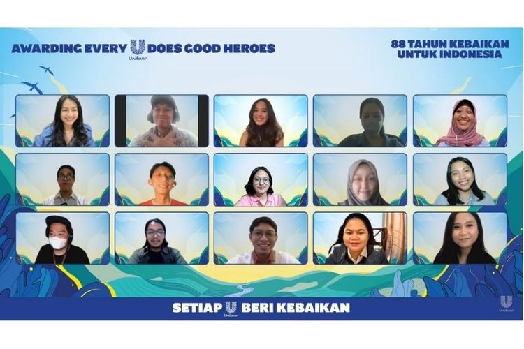 10 sosok pada program ?Every U Does Good Heroes?. 