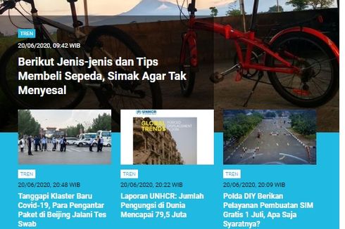 [POPULER TREN] Jenis dan Tips Membeli Sepeda | Kata BI soal Uang Koin Rp 1.000 Kelapa Sawit