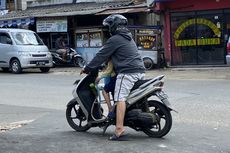 Jangan Pakai Kursi Tambahan untuk Anak di Bagian Depan Motor, Bahaya