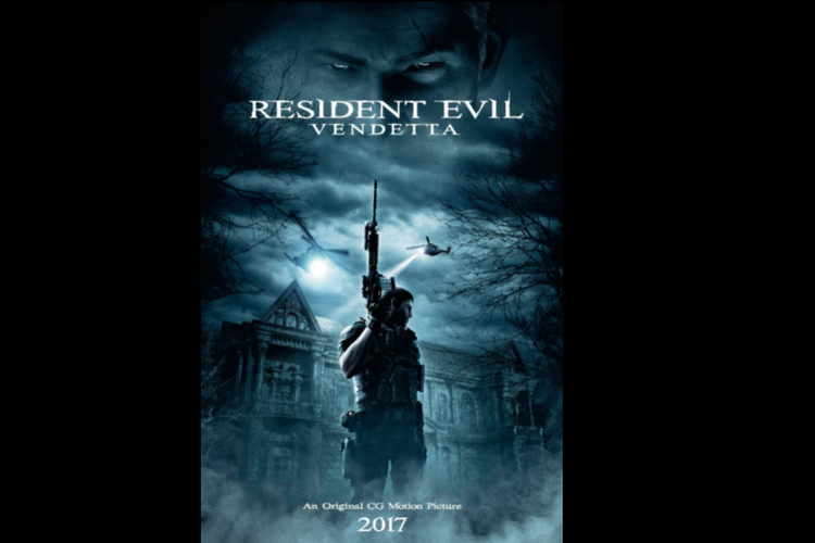Poster film Resident Evil: Vendetta (2017).
