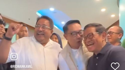 Usai Akui Kekalahan, Ridwan Kamil Unggah Momen Bertemu Pramono-Rano