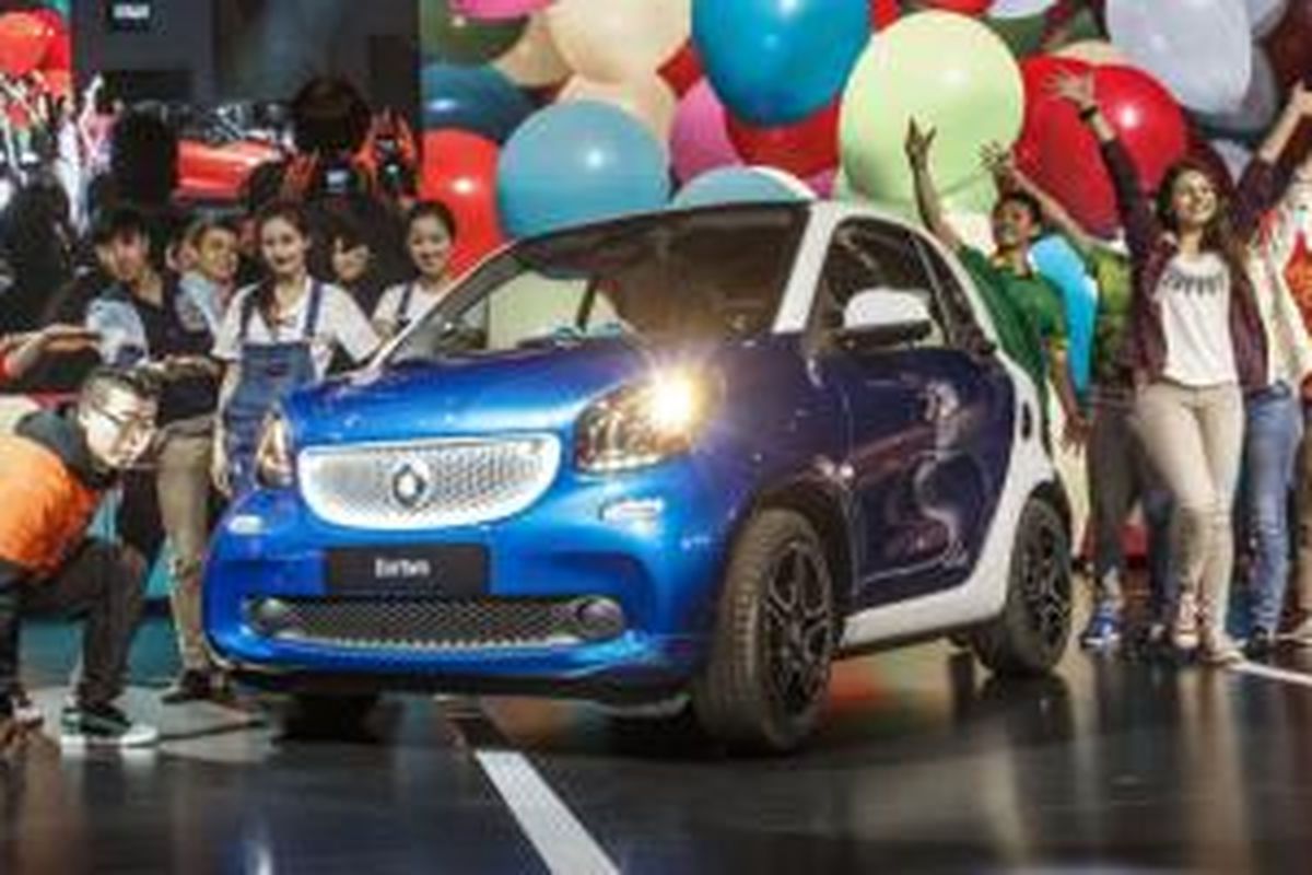 Smart Fortwo memilih Shanghai Auto Show 2015 untuk debut perdananya di Asia.