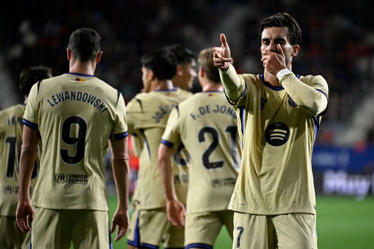Hasil Osasuna Vs Barcelona 1-2: Drama Tiga Gol Telat, Blaugrana Kian Dekati Gelar!
