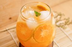 Resep Orange Mango Sparkling, Minuman Segar Dingin Pelepas Dahaga