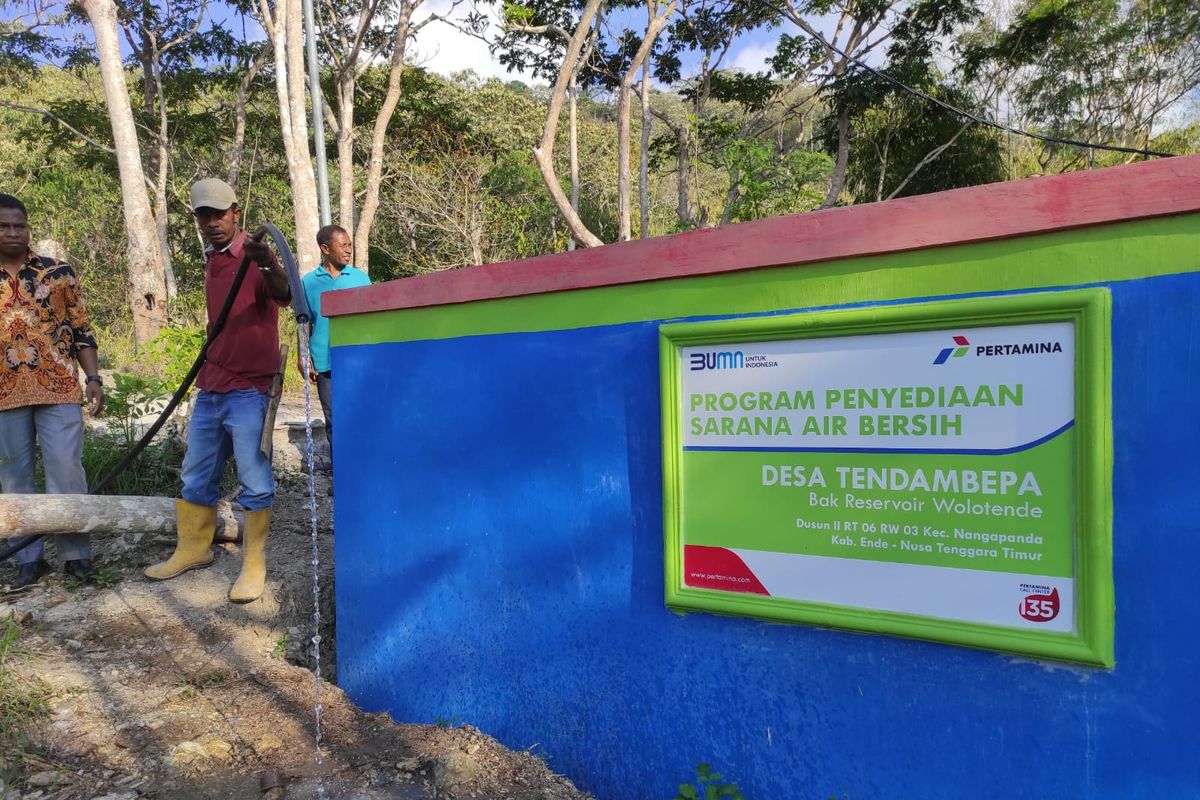 Pertamina tingkatkan akses air bersih melalui program TJSL