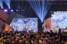 Momen Iriana Jokowi Berjoget Saat Lagu "Rungkad" di HUT Ke-44 Dekranas