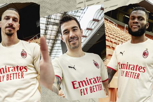 Lihat Balutan Misi Sosial dalam Jersey Tandang Emas AC Milan...