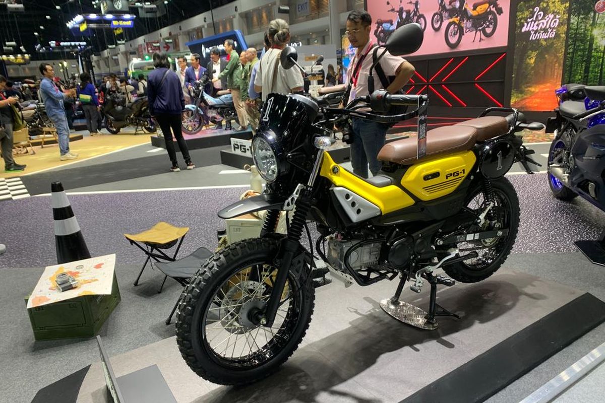 Bebek trail Yamaha PG-1 meluncur di Thailand International Motor Expo 2023