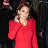 Kate Middleton Tampil Memukau dalam Balutan Busana Serba Merah