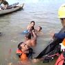 Perahunya Terbalik di Sungai Maros, Ayah Tewas Tenggelam Setelah Menyelamatkan Istri dan Anaknya