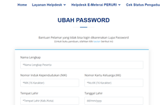 Cara Mengatasi Lupa Password Akun SSCASN 2023