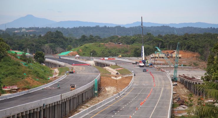 Jalan Tol IKN Bakal Diresmikan Prabowo, Progres Saat Ini 74,6 Persen