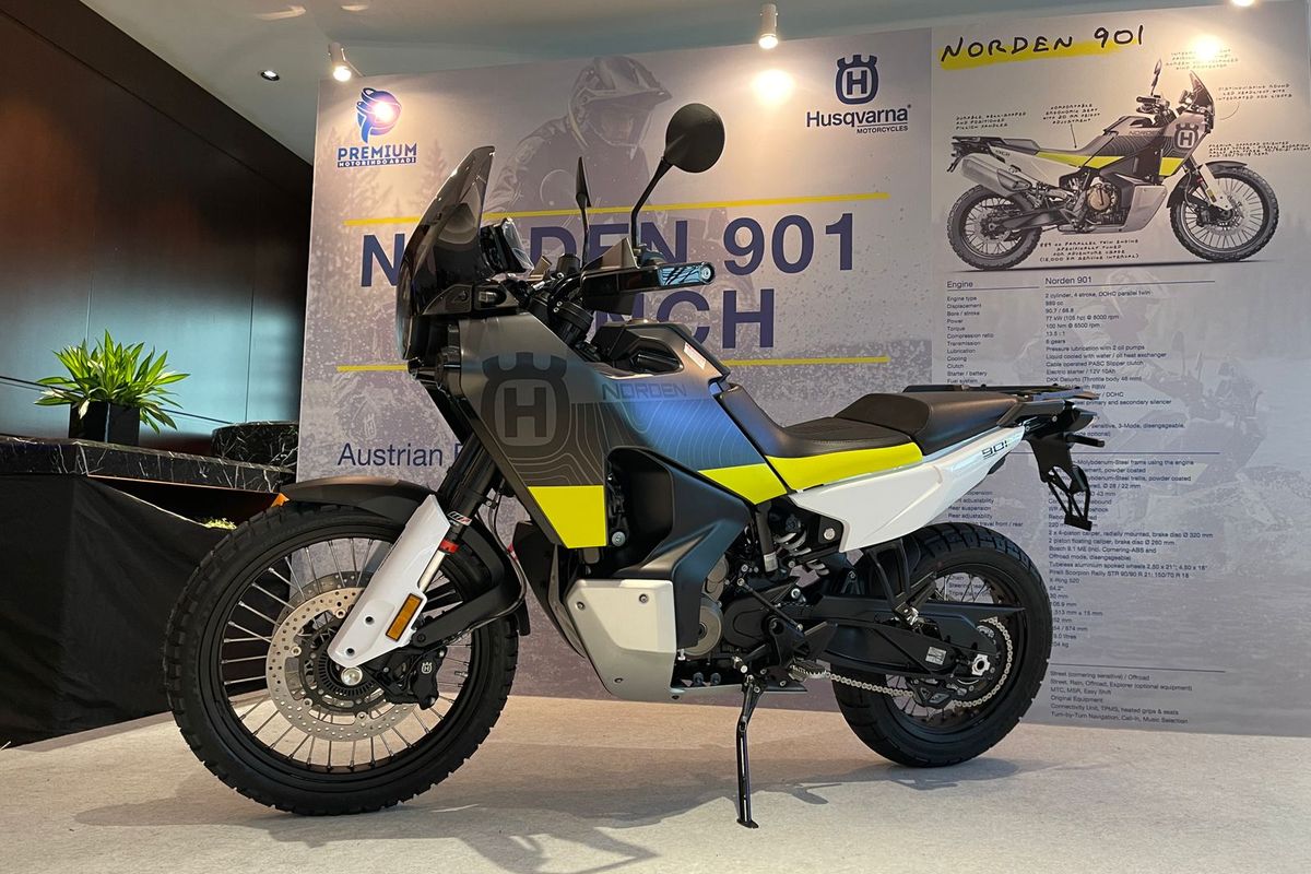 Husqvarna Norden 901 resmi meluncur di Indonesia 